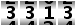 3313
