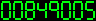 00849005