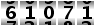 61071